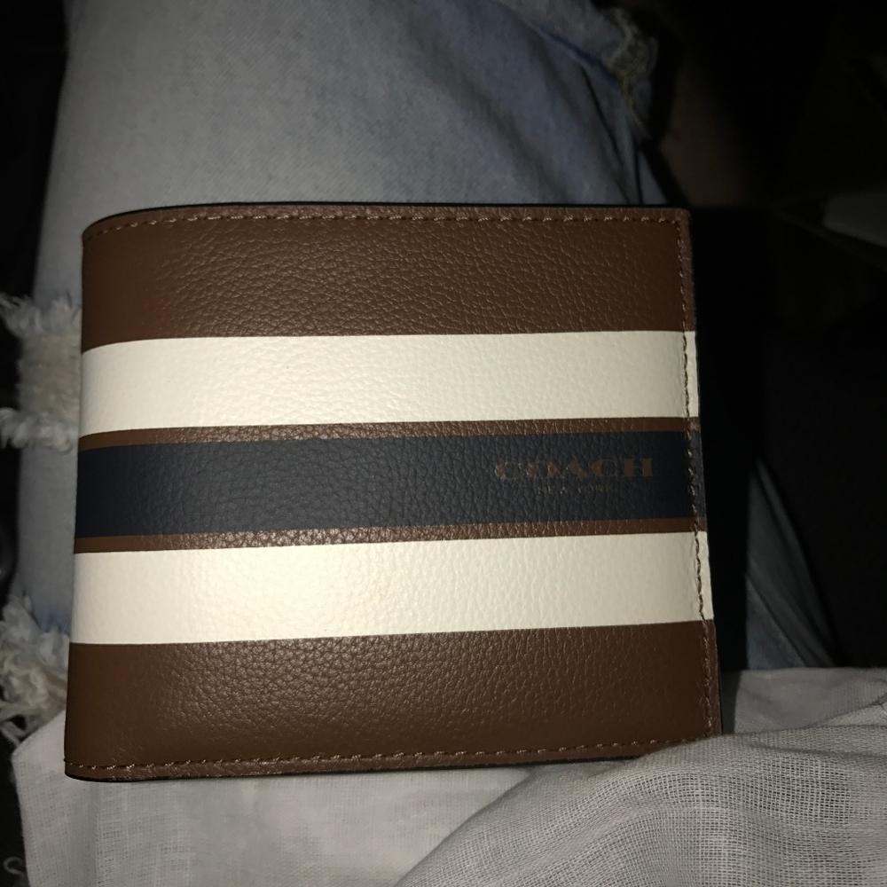Coach wallet.